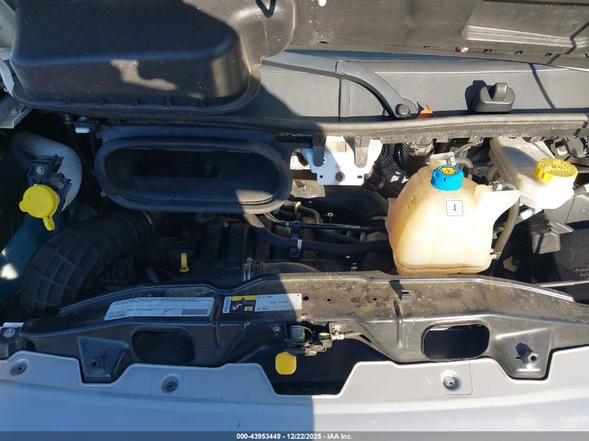 2022 Ram Promaster 2500 High Roof 159 Wb VIN: 3C6LRVDGXNE125343 Lot: 43953449