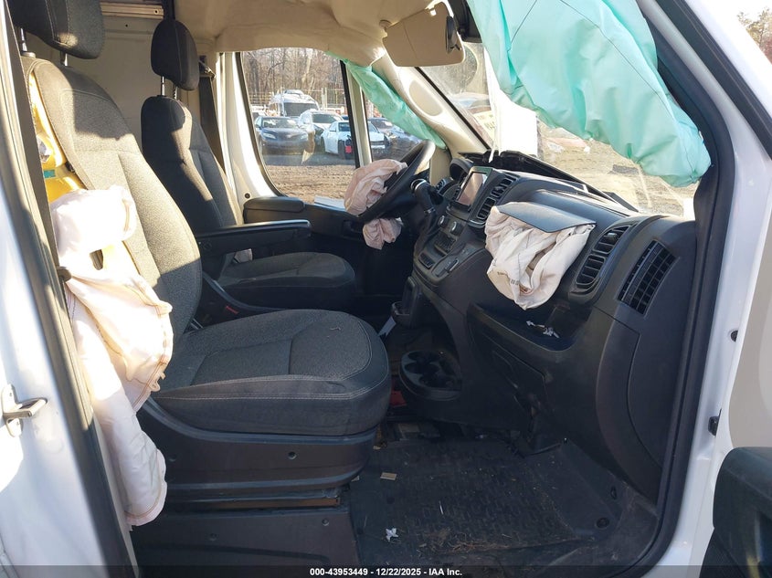 3C6LRVDGXNE125343 2022 Ram Promaster 2500 High Roof 159 Wb auction photo 1