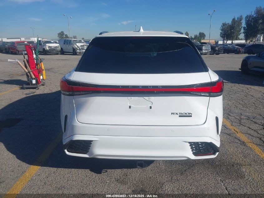 2023 Lexus Rx 500H F Sport Performance VIN: 2T2BCMEA6PC009788 Lot: 43953453