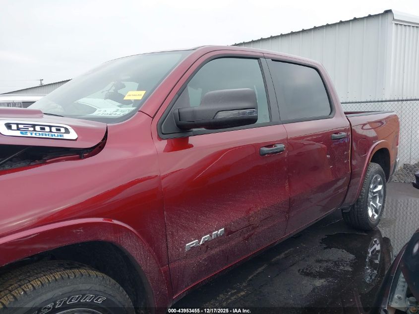 2025 Ram 1500 Big Horn 4X4 5'7 Box VIN: 1C6RRFFG1SN203903 Lot: 43953455