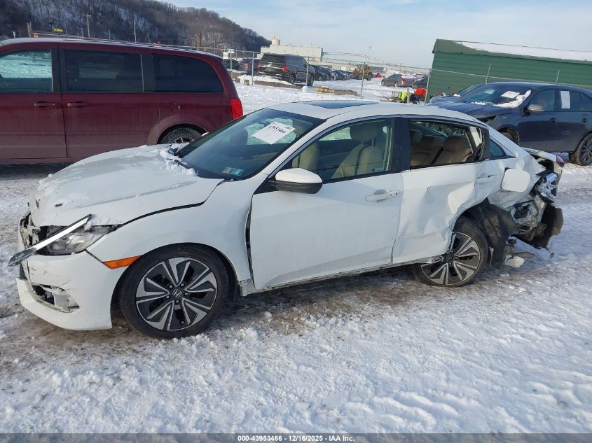 2018 Honda Civic Ex-T VIN: JHMFC1F36JX041782 Lot: 43953466