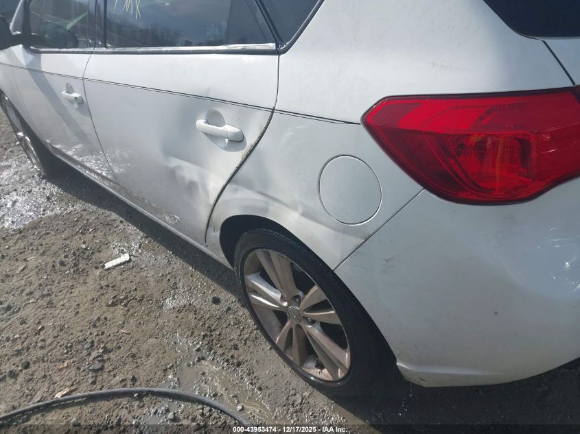 2012 Kia Forte Sx VIN: KNAFW5A34C5508281 Lot: 43953474