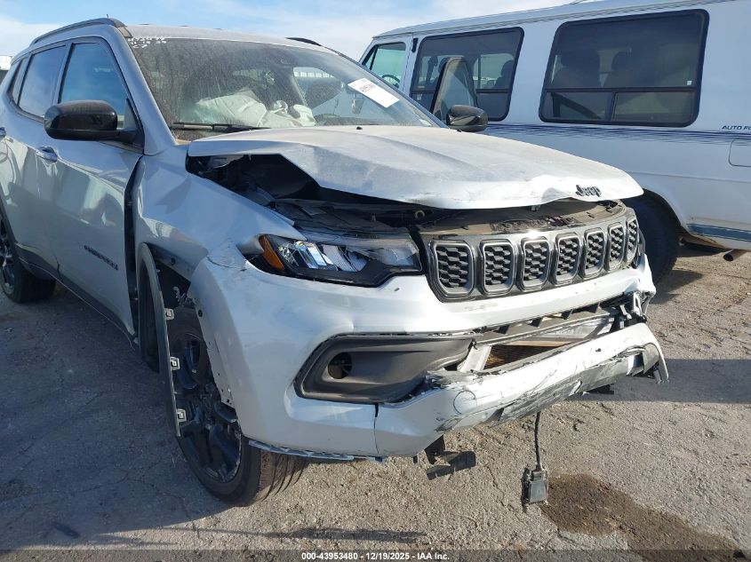 2025 Jeep Compass Latitude 4X4 VIN: 3C4NJDBN3ST587058 Lot: 43953480