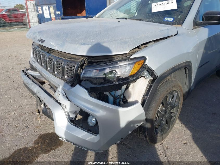 2025 Jeep Compass Latitude 4X4 VIN: 3C4NJDBN3ST587058 Lot: 43953480