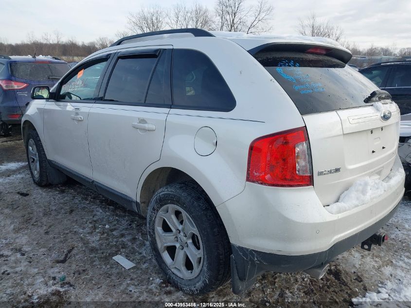 2012 Ford Edge Sel VIN: 2FMDK4JC0CBA07766 Lot: 43953486