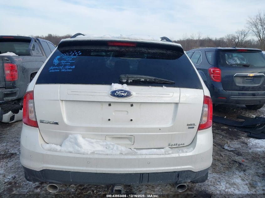 2012 Ford Edge Sel VIN: 2FMDK4JC0CBA07766 Lot: 43953486