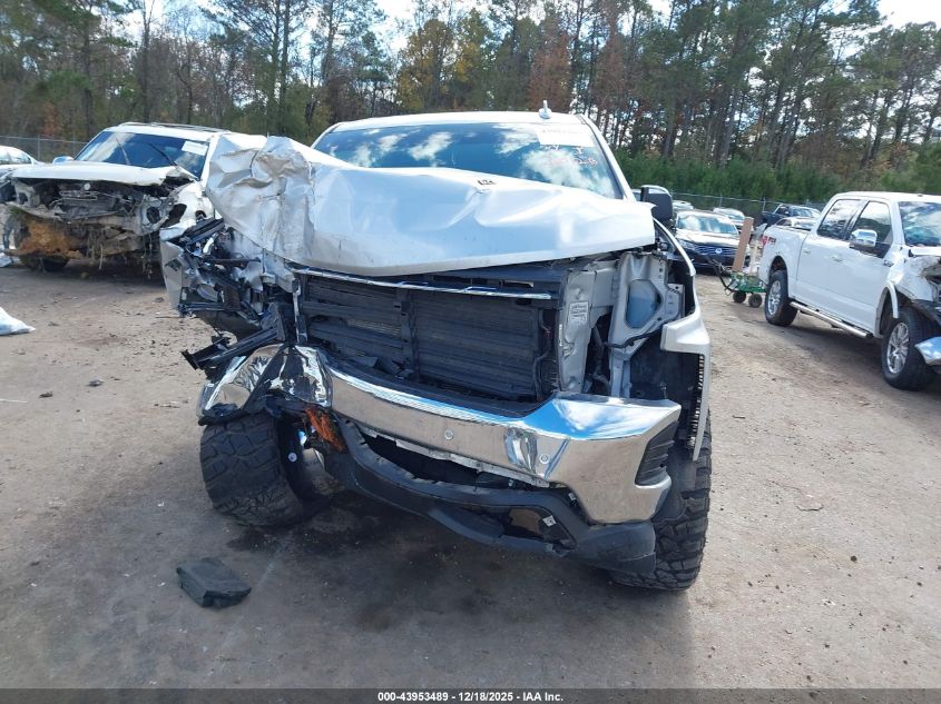 2022 Chevrolet Silverado 1500 Ltd 4Wd Short Bed Ltz VIN: 1GCUYGEL3NZ222279 Lot: 43953489