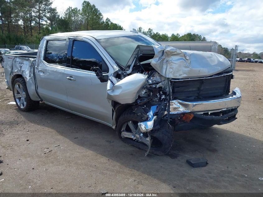 2022 Chevrolet Silverado 1500 Ltd 4Wd Short Bed Ltz VIN: 1GCUYGEL3NZ222279 Lot: 43953489