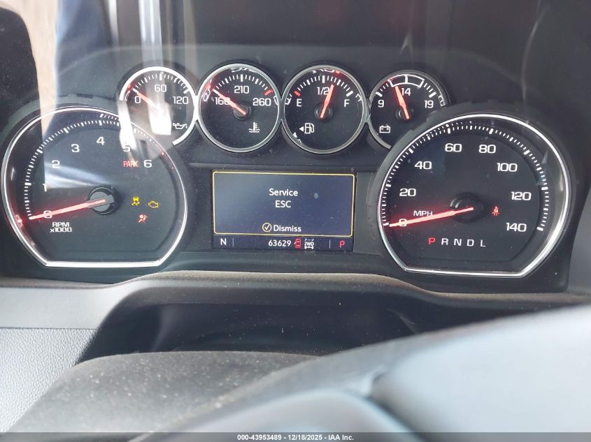 2022 Chevrolet Silverado 1500 Ltd 4Wd Short Bed Ltz VIN: 1GCUYGEL3NZ222279 Lot: 43953489