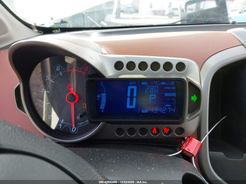 2013 Chevrolet Sonic Ltz Auto VIN: 1G1JE5SB1D4210292 Lot: 43953490