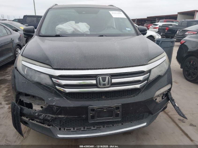 2018 Honda Pilot Touring VIN: 5FNYF6H91JB006335 Lot: 43953491