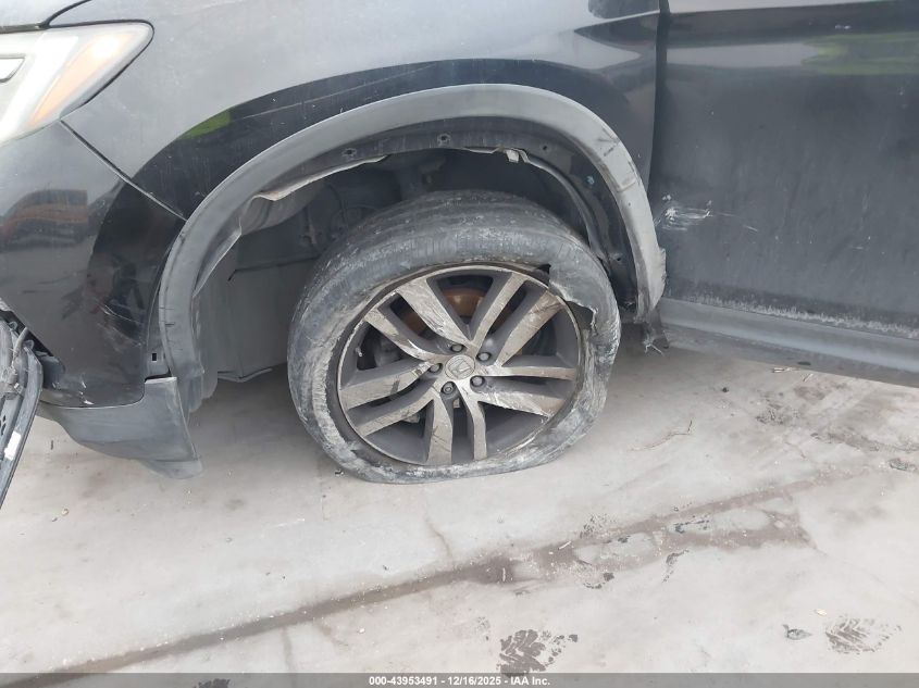 2018 Honda Pilot Touring VIN: 5FNYF6H91JB006335 Lot: 43953491