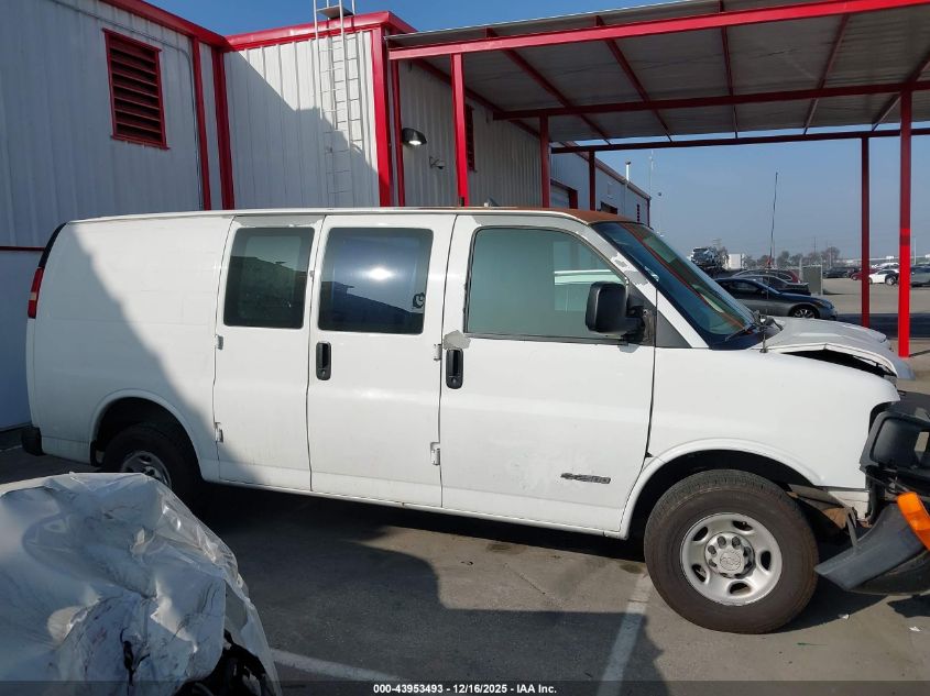 2006 Chevrolet Express Work Van VIN: 1GCGG25V061180187 Lot: 43953493