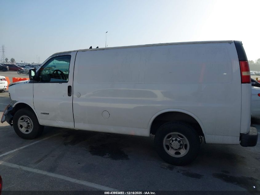 2006 Chevrolet Express Work Van VIN: 1GCGG25V061180187 Lot: 43953493