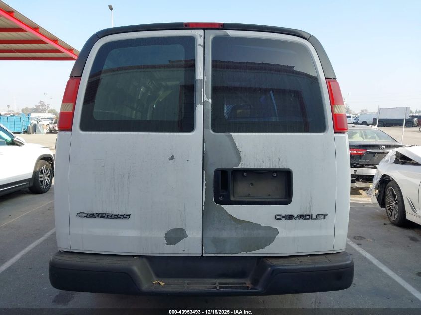 2006 Chevrolet Express Work Van VIN: 1GCGG25V061180187 Lot: 43953493