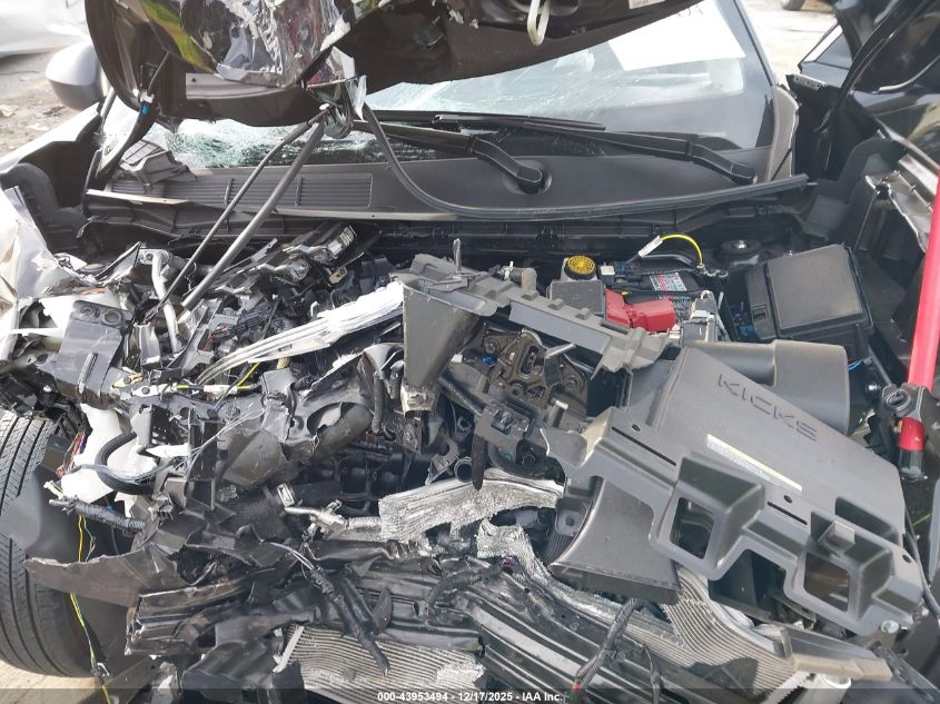 2025 Nissan Kicks S Fwd VIN: 3N8AP6BAXSL394044 Lot: 43953494