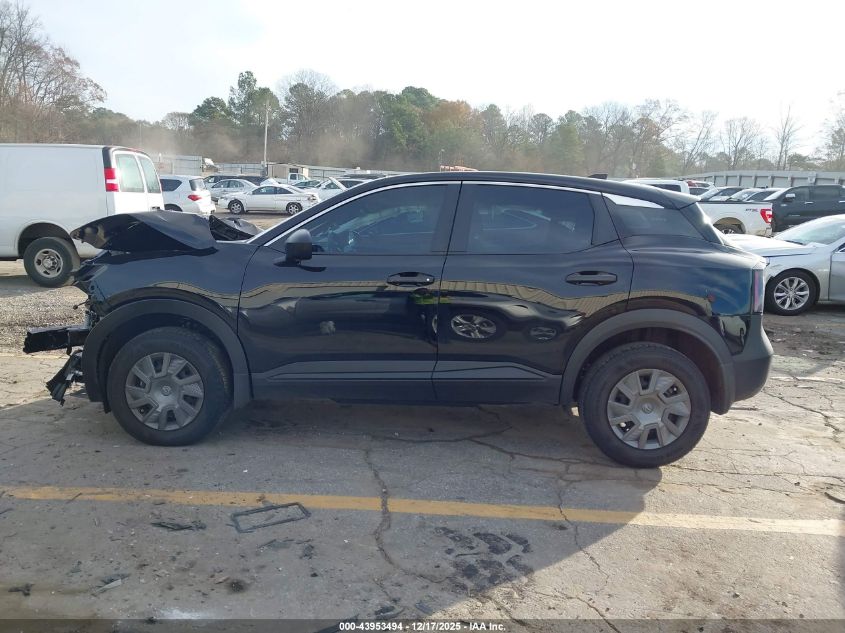 2025 Nissan Kicks S Fwd VIN: 3N8AP6BAXSL394044 Lot: 43953494