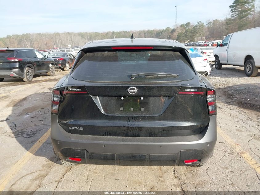 2025 Nissan Kicks S Fwd VIN: 3N8AP6BAXSL394044 Lot: 43953494