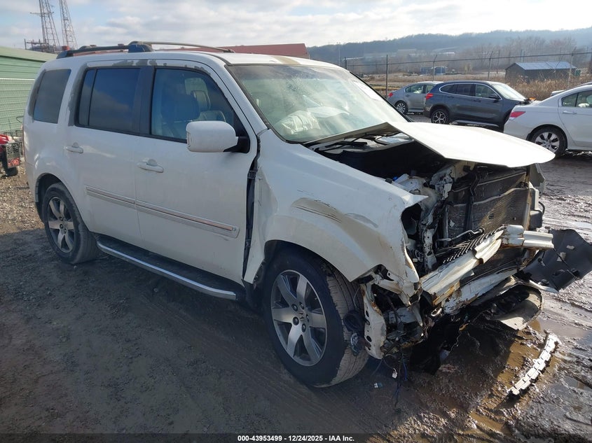 5FNYF4H90CB044887 2012 Honda Pilot Touring auction photo 1