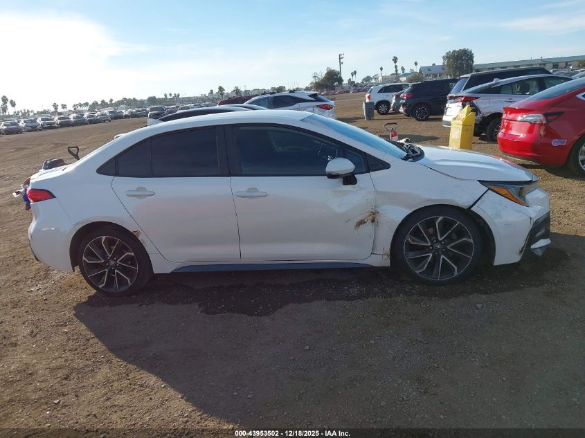 2020 Toyota Corolla Se VIN: 5YFS4RCE7LP049912 Lot: 43953502