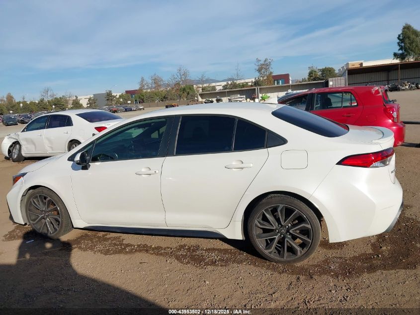 2020 Toyota Corolla Se VIN: 5YFS4RCE7LP049912 Lot: 43953502