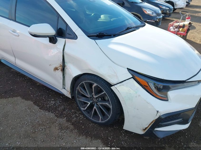 2020 Toyota Corolla Se VIN: 5YFS4RCE7LP049912 Lot: 43953502