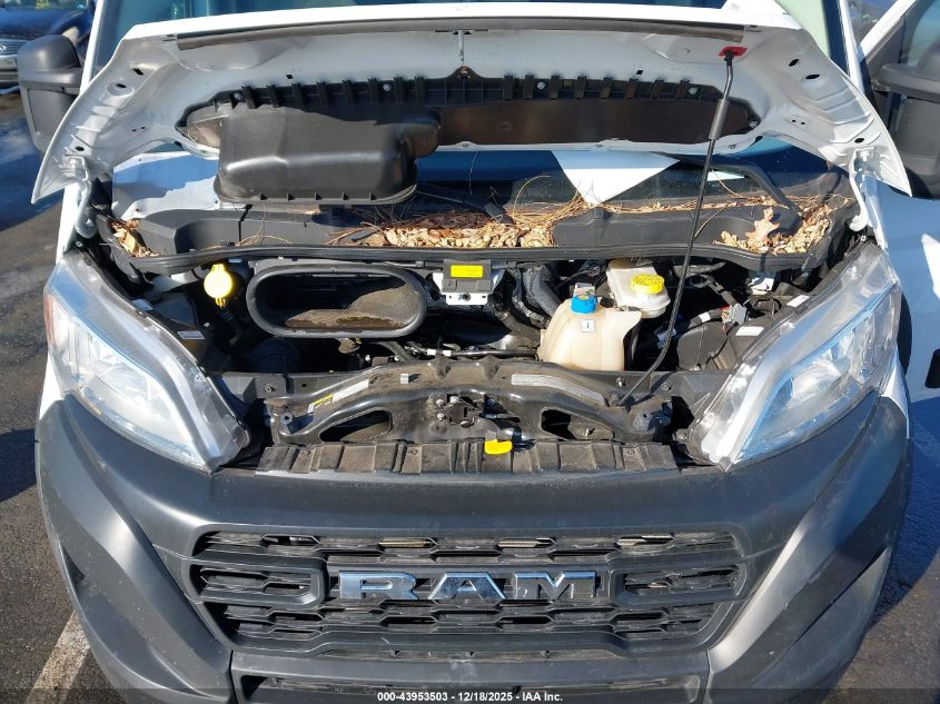 2025 Ram Promaster 2500 Tradesman High Roof 159 Wb W/Pass Seat VIN: 3C6LRVDG7SE532144 Lot: 43953503