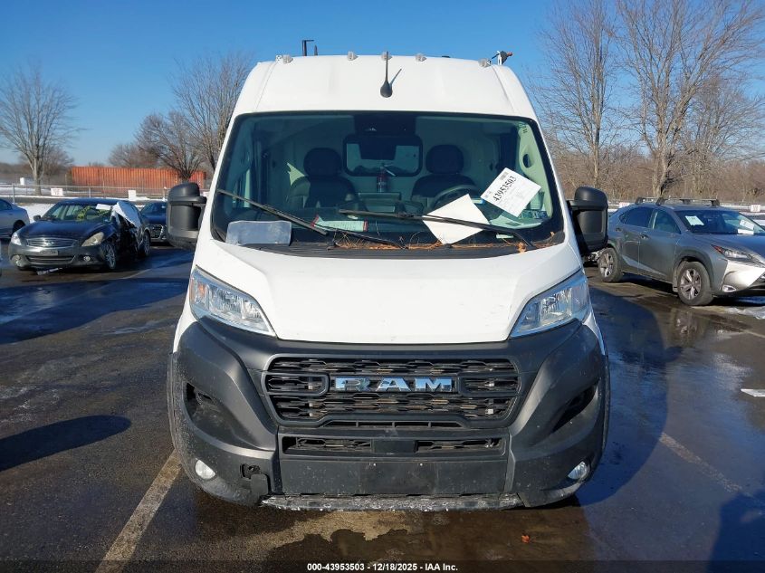 2025 Ram Promaster 2500 Tradesman High Roof 159 Wb W/Pass Seat VIN: 3C6LRVDG7SE532144 Lot: 43953503