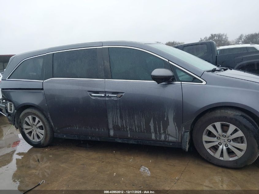 2016 Honda Odyssey Ex-L VIN: 5FNRL5H65GB021541 Lot: 43953512