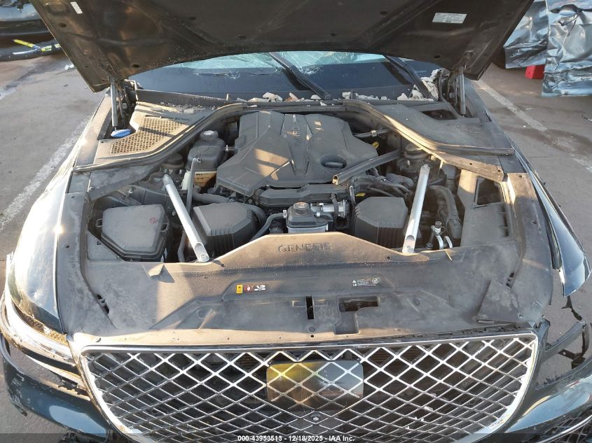 2021 Genesis G80 3.5T Rwd VIN: KMTGC4SD8MU071136 Lot: 43953513