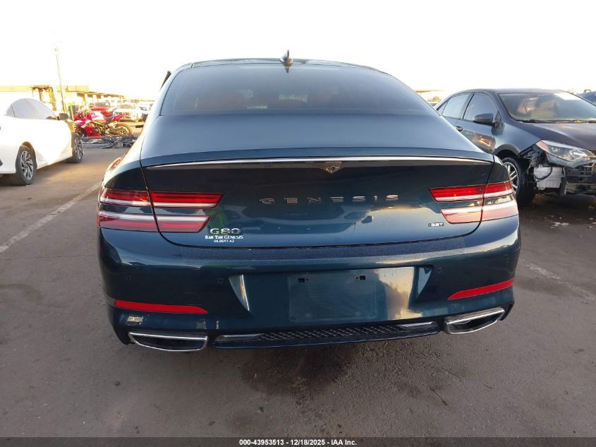 2021 Genesis G80 3.5T Rwd VIN: KMTGC4SD8MU071136 Lot: 43953513