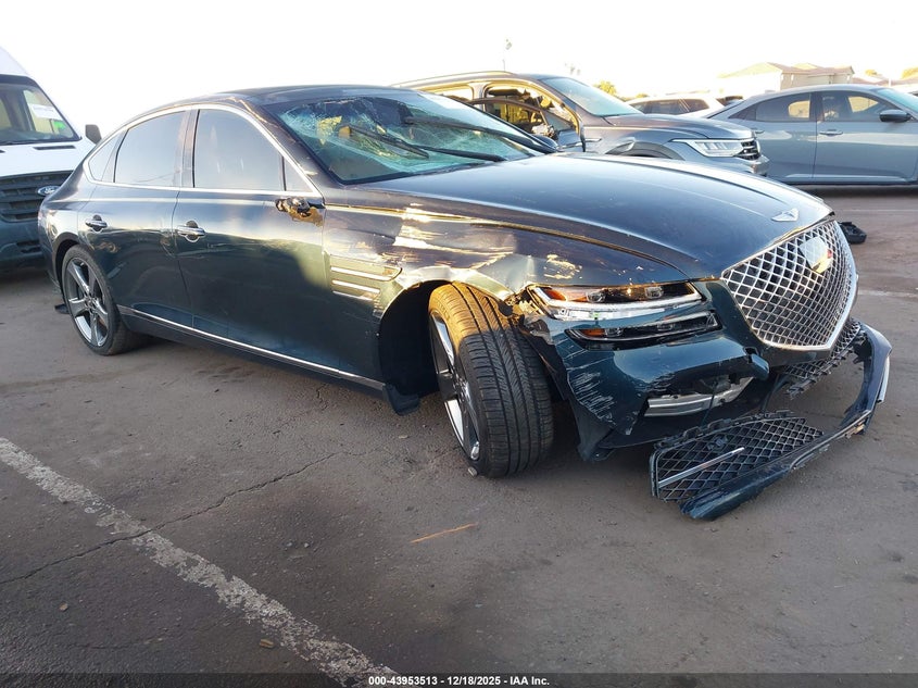 VIN KMTGC4SD8MU071136 2021 GENESIS G80 3.5T RWD