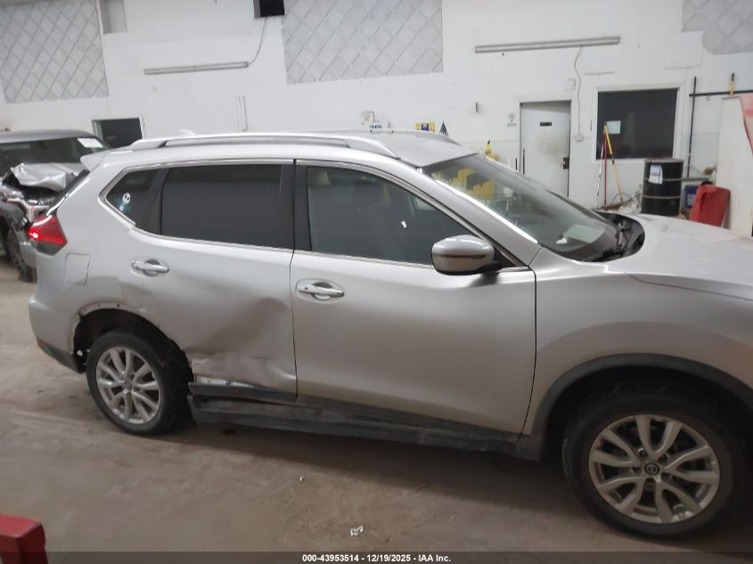 2017 Nissan Rogue Sv VIN: JN8AT2MVXHW271478 Lot: 43953514