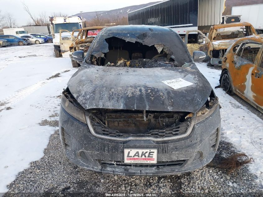 2019 Kia Sorento 2.4L Lx VIN: 5XYPG4A36KG517679 Lot: 43953515