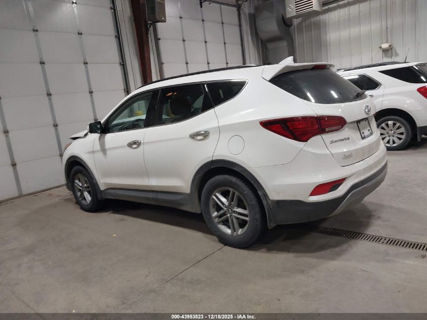 2018 Hyundai Santa Fe Sport 2.4L VIN: 5XYZUDLB4JG543525 Lot: 43953523