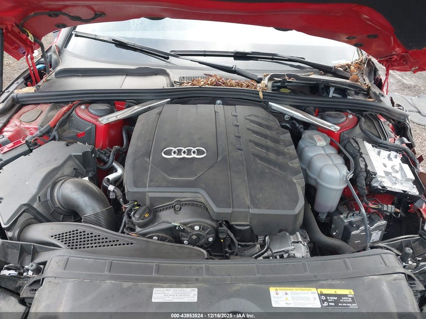 VIN WAUEAAF44RA058264 2024 AUDI A4 PREMIUM PLUS 45 TFSI S LINE QUATTRO S TRONIC
