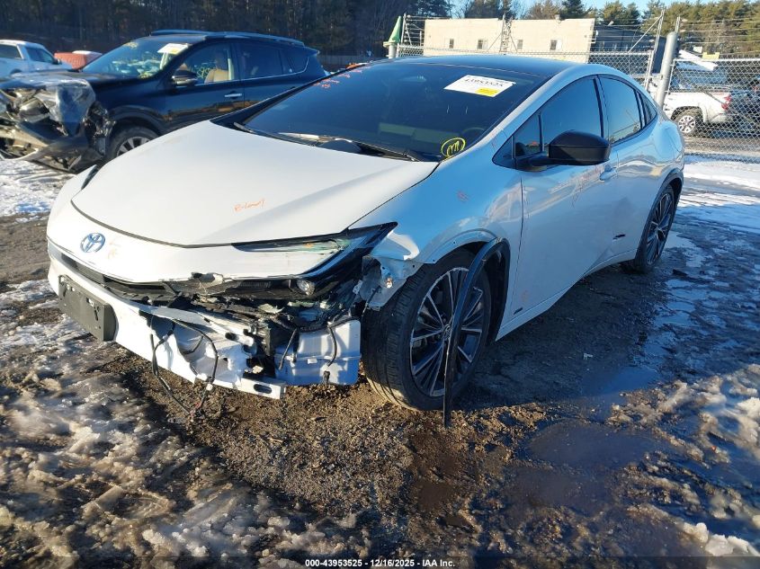 2023 Toyota Prius Xle Awd-E VIN: JTDADABU0P3006971 Lot: 43953525