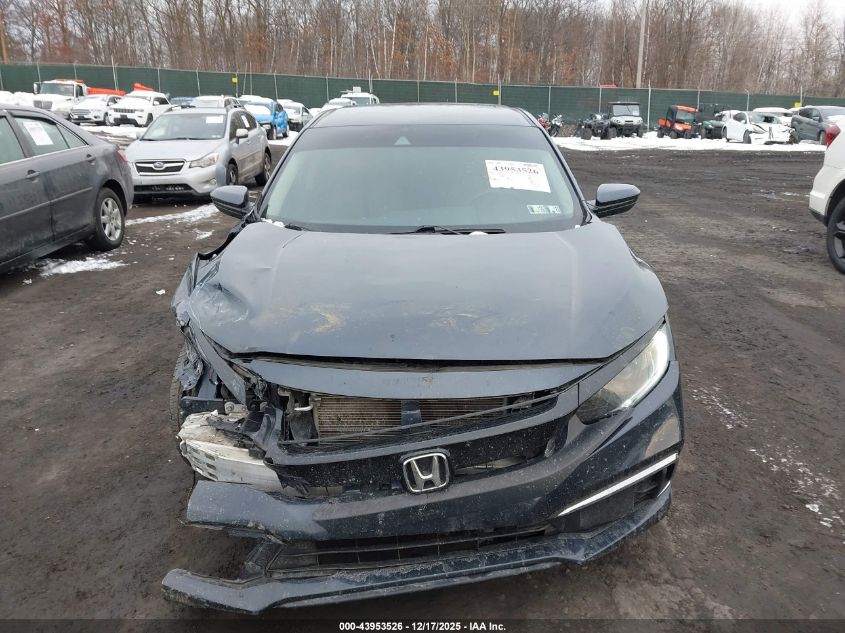 2021 Honda Civic Lx VIN: 2HGFC2F6XMH549586 Lot: 43953526