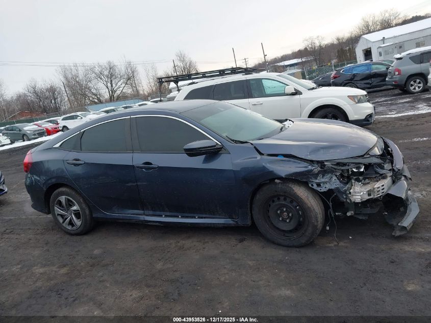 2021 Honda Civic Lx VIN: 2HGFC2F6XMH549586 Lot: 43953526