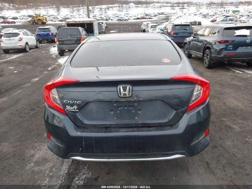 2021 Honda Civic Lx VIN: 2HGFC2F6XMH549586 Lot: 43953526
