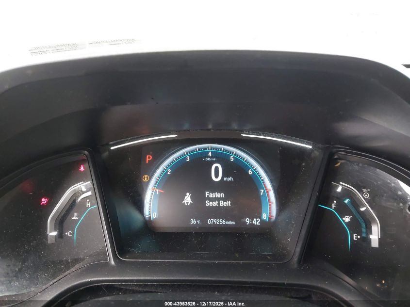 2021 Honda Civic Lx VIN: 2HGFC2F6XMH549586 Lot: 43953526