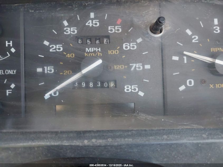 1991 Ford Ranger Super Cab VIN: 1FTCR15X7MTA06039 Lot: 43953534