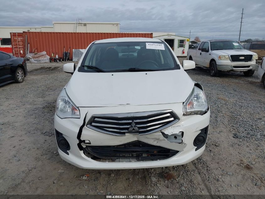 2019 Mitsubishi Mirage G4 Es VIN: ML32F3FJ0KHF11503 Lot: 43953541