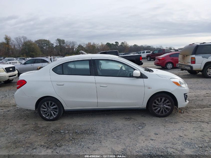 2019 Mitsubishi Mirage G4 Es VIN: ML32F3FJ0KHF11503 Lot: 43953541