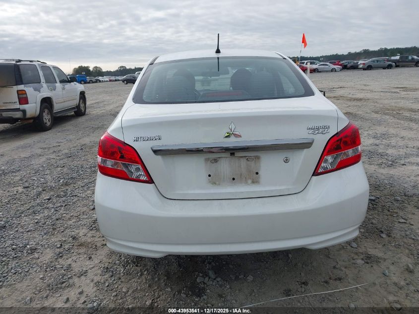 2019 Mitsubishi Mirage G4 Es VIN: ML32F3FJ0KHF11503 Lot: 43953541