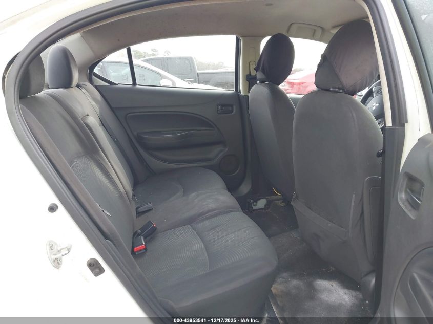 2019 Mitsubishi Mirage G4 Es VIN: ML32F3FJ0KHF11503 Lot: 43953541