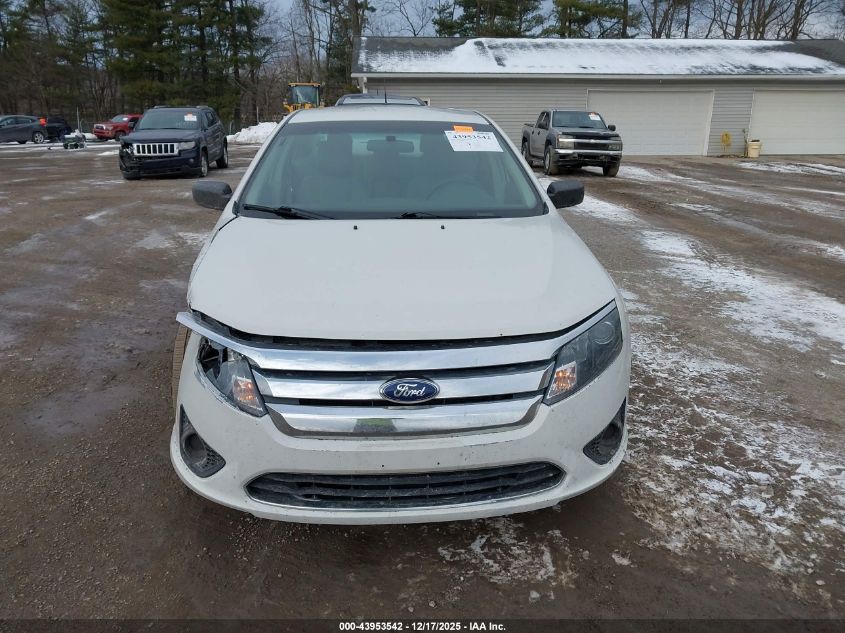 2012 Ford Fusion S VIN: 3FAHP0GA7CR374709 Lot: 43953542