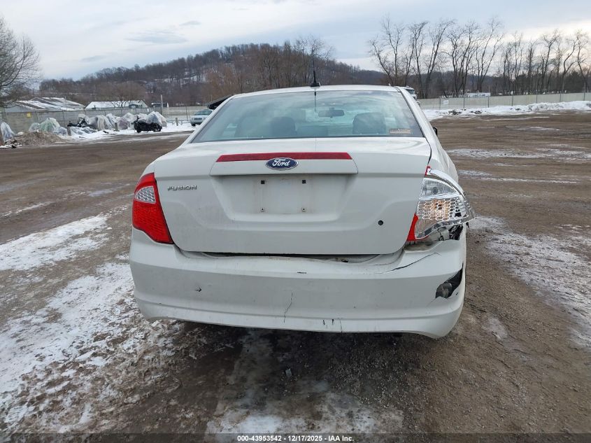 2012 Ford Fusion S VIN: 3FAHP0GA7CR374709 Lot: 43953542