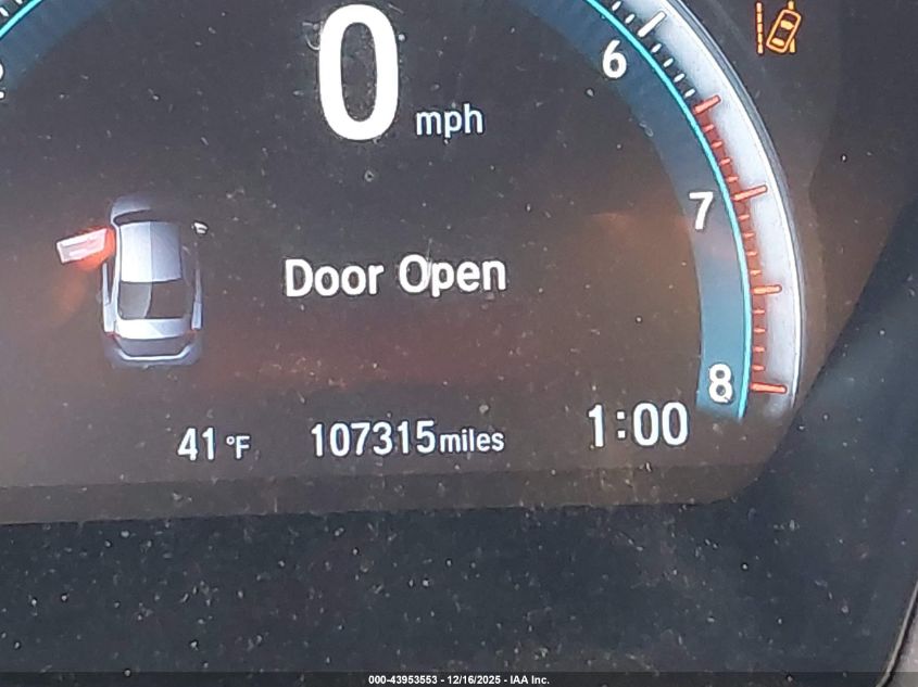 2020 Honda Civic Ex VIN: 19XFC1F36LE006471 Lot: 43953553