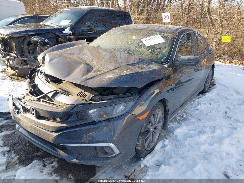 2020 Honda Civic Ex VIN: 19XFC1F36LE006471 Lot: 43953553